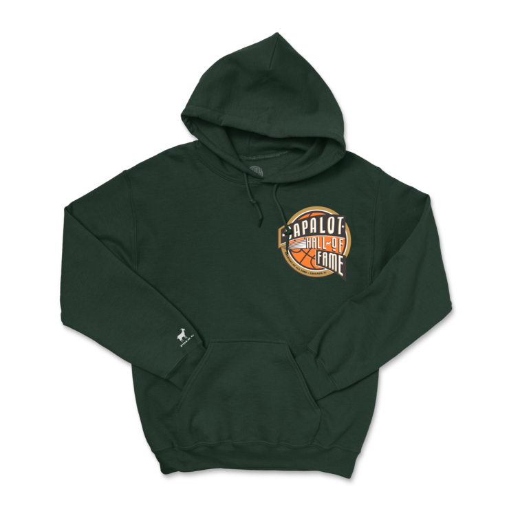 CAPALOT LOGO HOODIE – FORREST GREEN