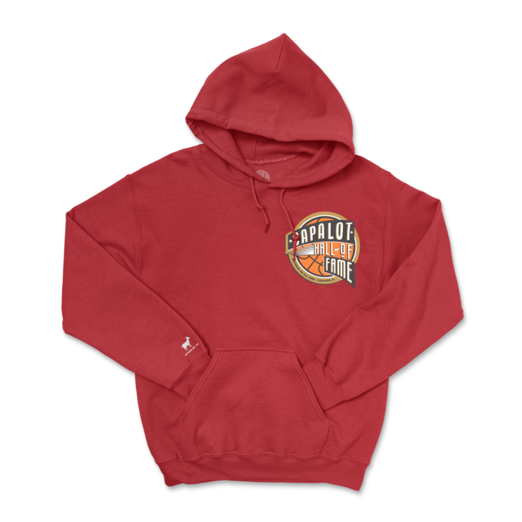 CAPALOT LOGO HOODIE - RED CAPALOT LOGO HOODIE - RED