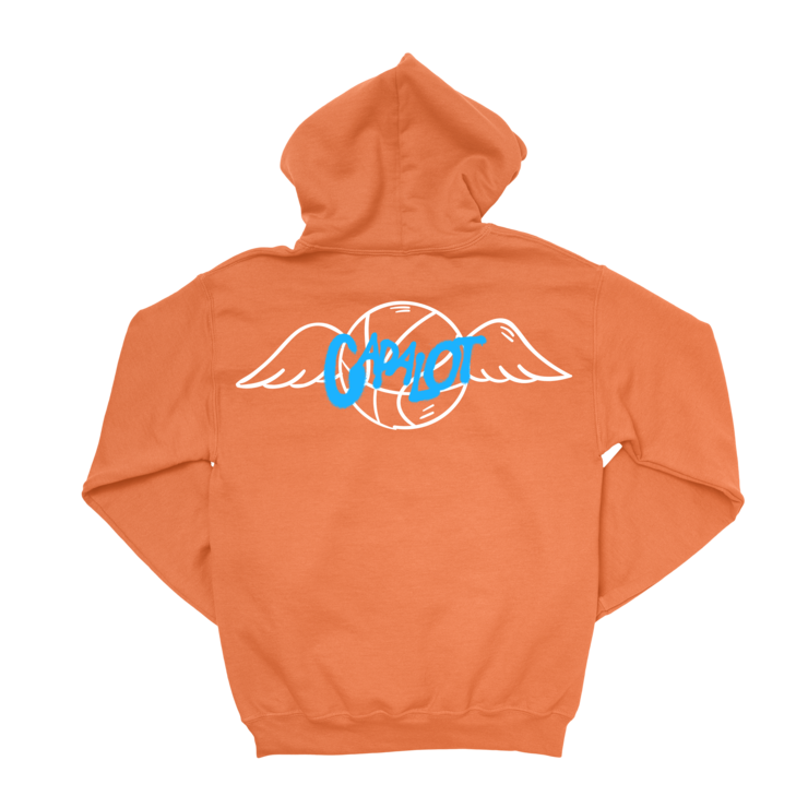 CAPALOT HALL OF FAME WINGS HOODIE - BURNT ORANGE CAPALOT HALL OF FAME WINGS HOODIE - BURNT ORANGE