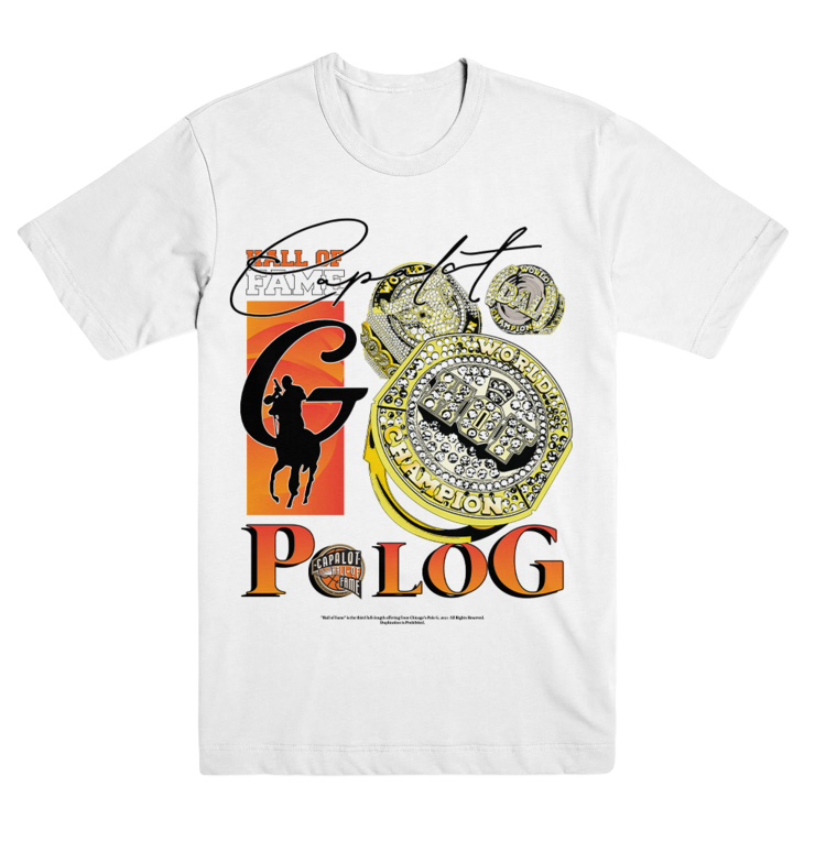 CAPALOT RINGS TEE – WHITE