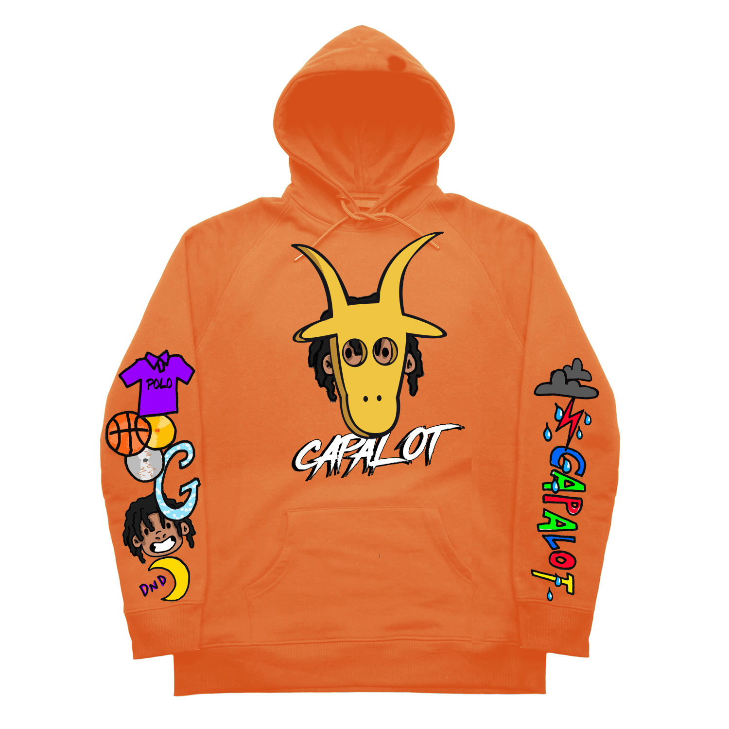 CAPALOT THROUGH DA STORM HOODIE CAPALOT THROUGH DA STORM HOODIE