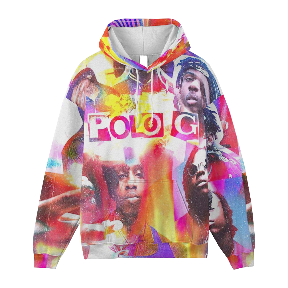 Polo G Rainbow Colors Hoodie Polo G Rainbow Colors Hoodie